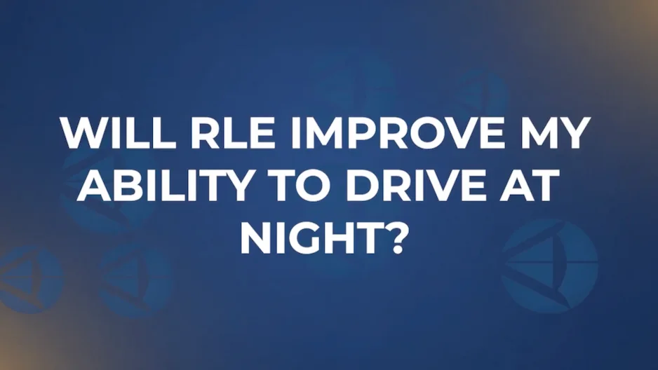 Night Driving After Refractive Lens Exchange- What to Expect blog thumbnail